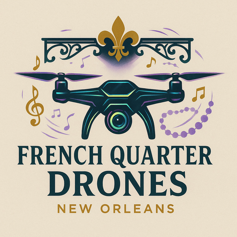 French Quarter drones logo