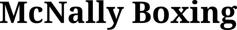 MCNALLY BOXING logo