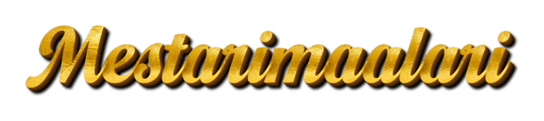 Mestarimaalari J. Oksanen logo