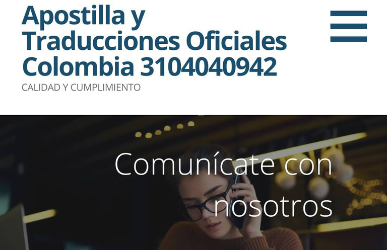 Traducción Oficial Colombia logo