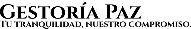 Gestoría PAZ logo