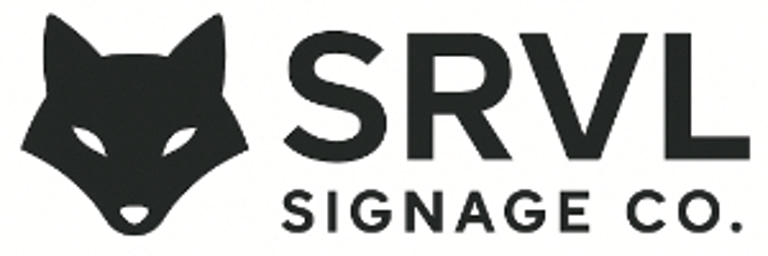 SRVL Signage Co. logo
