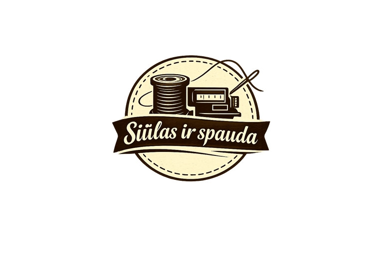 Siūlas ir Spauda logo