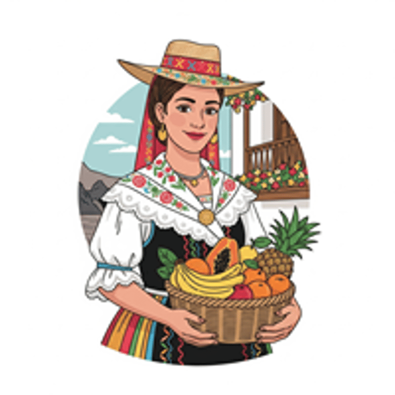 La mujer del agricultor lleva el campo a tu casa logo