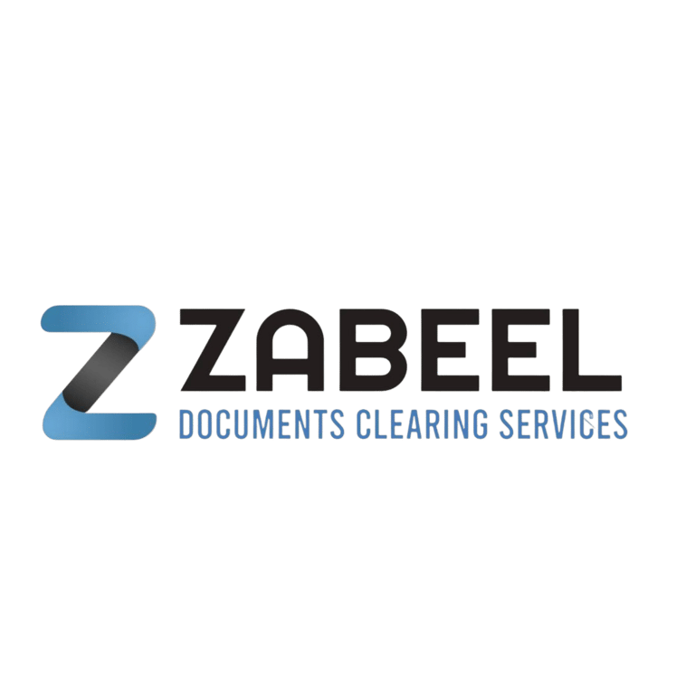 Zabeel documents clearing services logo