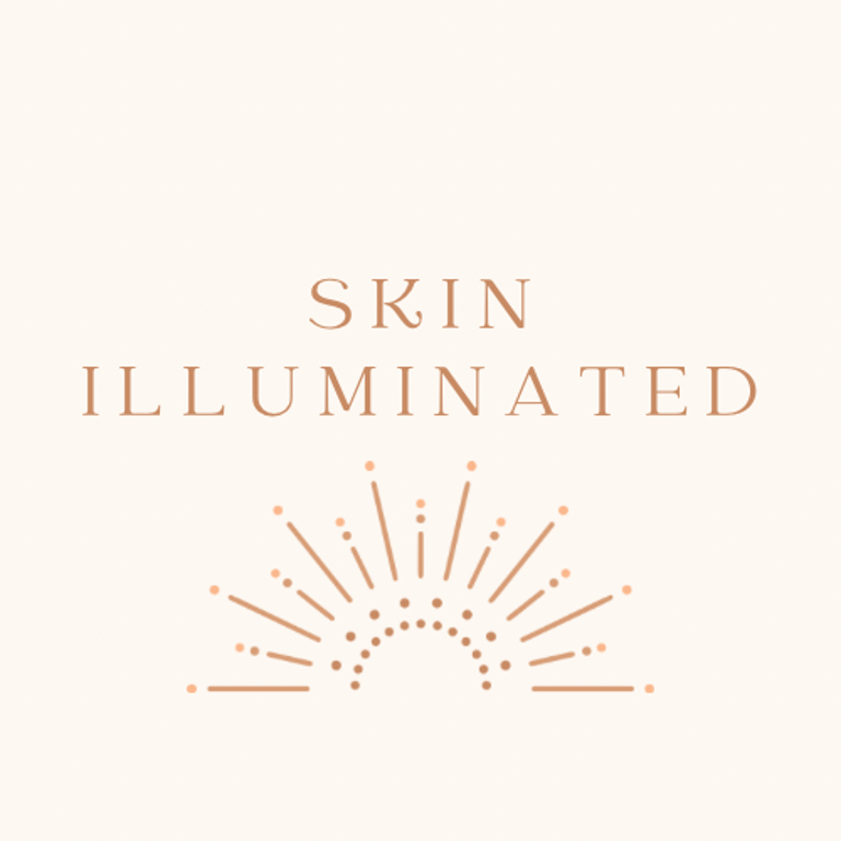 Skin illuminated logo