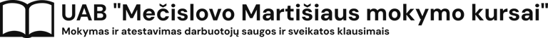 UAB "Mečislovo Martišiaus mokymo kursai" logo