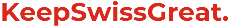 KEEP SWISS GREAT logo