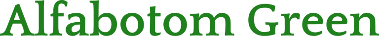 ALFABOTOM GREEN logo