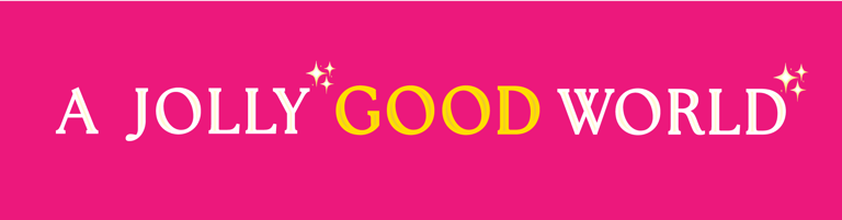 a Jolly Good World logo