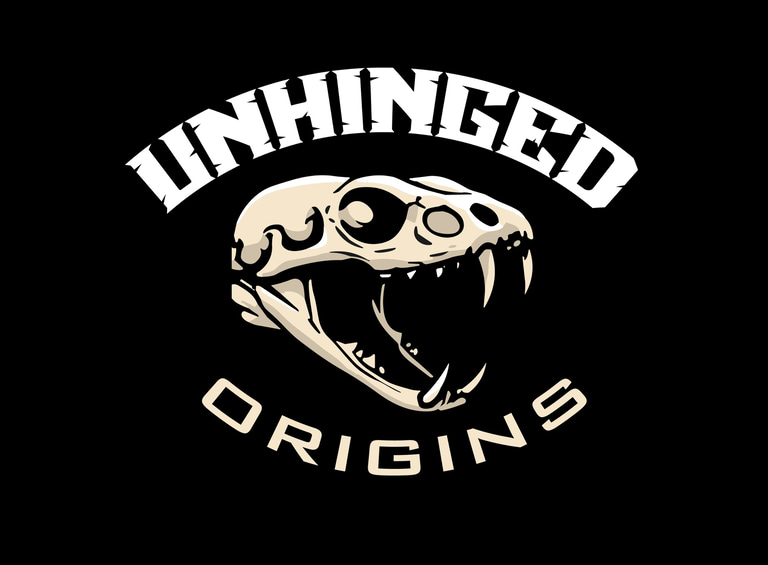 Unhinged Origins logo
