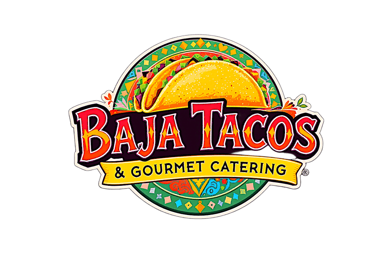 Baja Tacos & Gourmet Catering logo