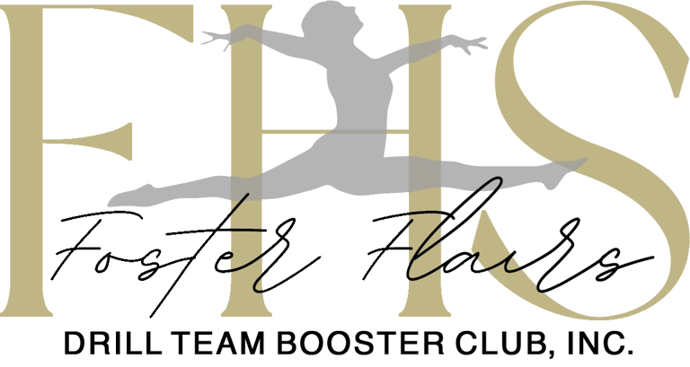 Foster High School Drill Team Booster Club logo