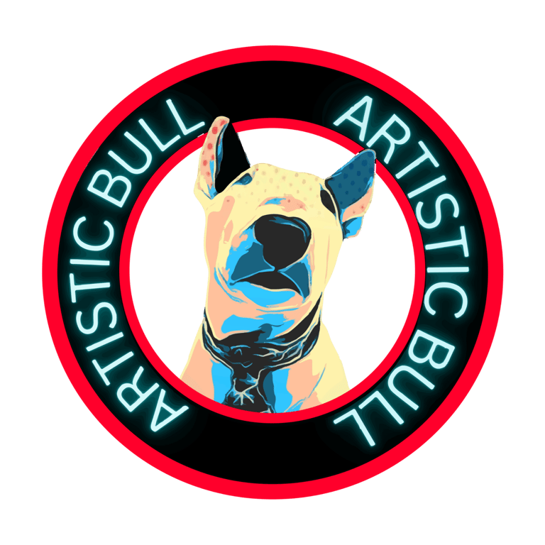 Artistic Bull by cleigh logo