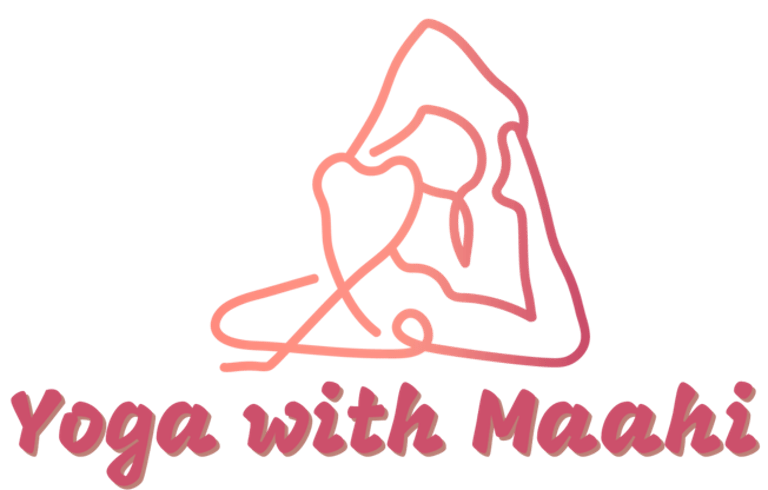 YOGA WITH MAAHI logo