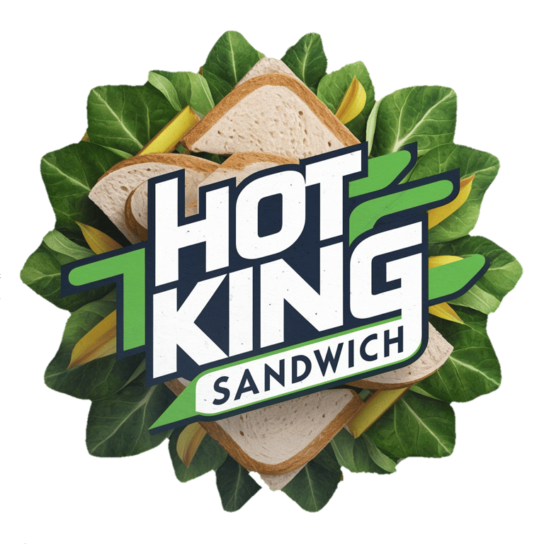 Hot king Sandwich logo