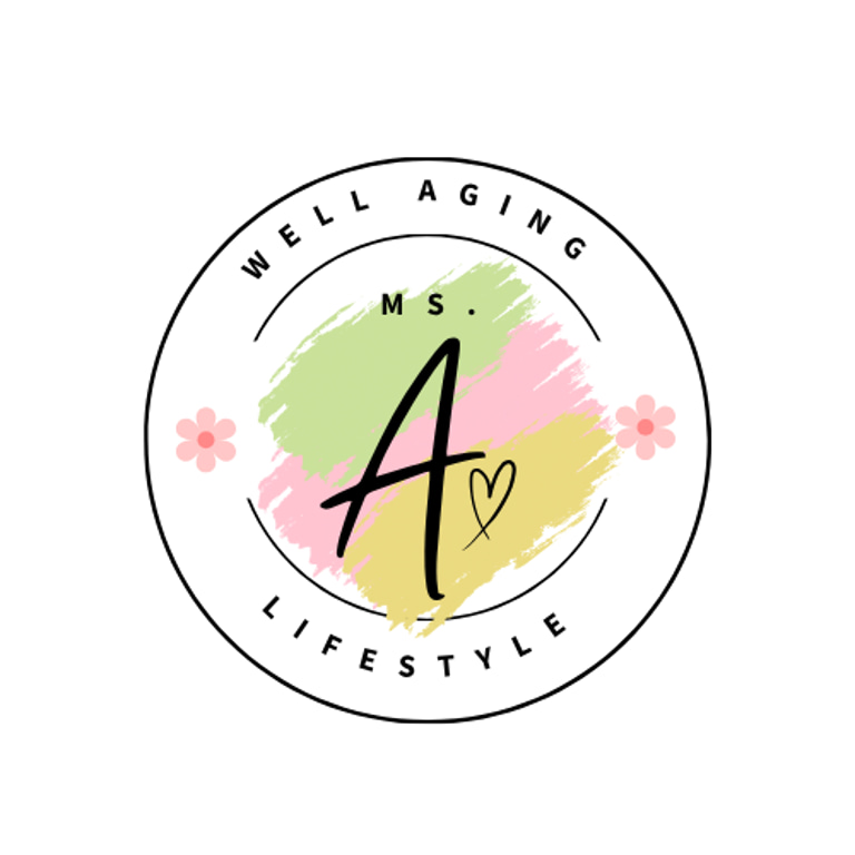 Ms. A  - well-aging lifestyle  logo
