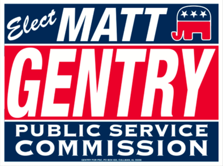 Matt Gentry for Public Service Commission logo