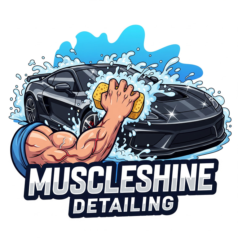 MuscleShine Car Detailing logo