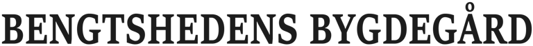 Bengtshedens Bygdegård, Festlokal, Falun, Svärdsjö, Bengtsheden, Liljan, Boda, Sommar logo