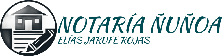 Notaría Elías Jarufe Rojas logo