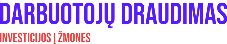 Darbuotojų draudimas logo