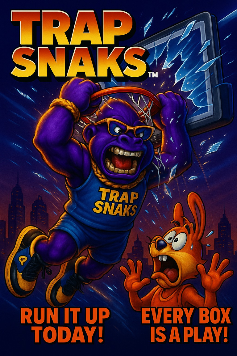 TRAP SNAKS logo