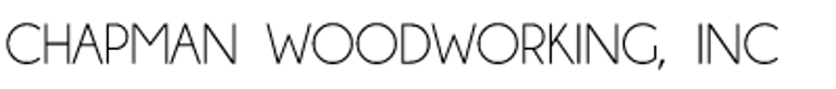 Chapman Woodworking, Inc. logo