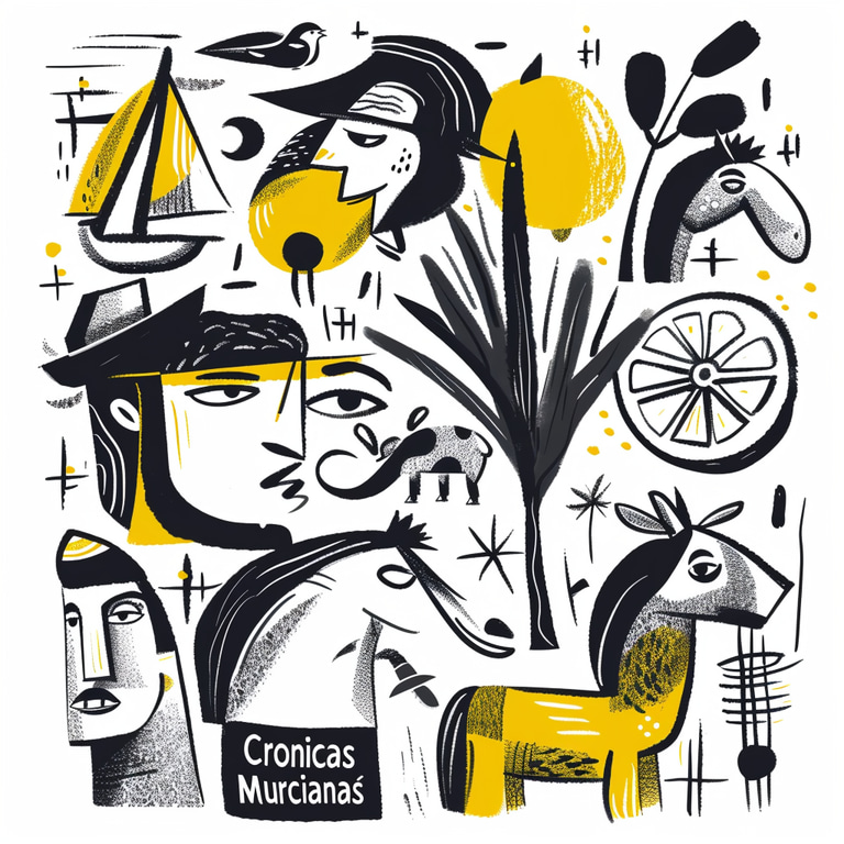 Crónicas Murcianas. El Burro Políglota logo