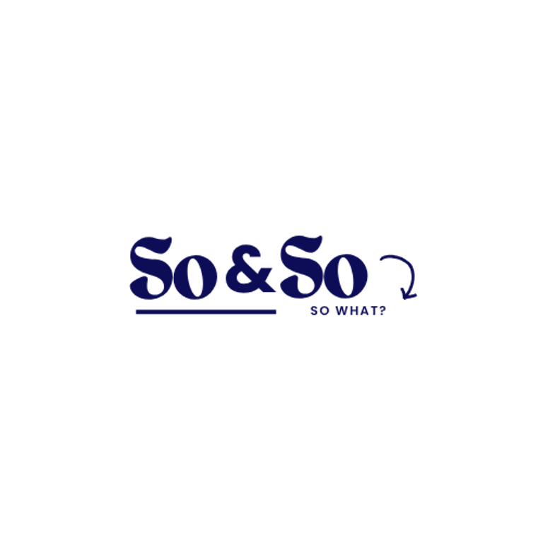 So & So logo