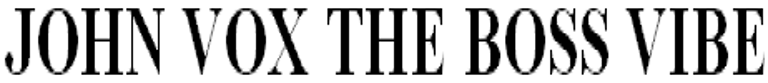 JOHN VOX BOSS MUSIC logo