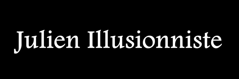 Julien illusionniste / Magicien et Mentaliste professionnel logo