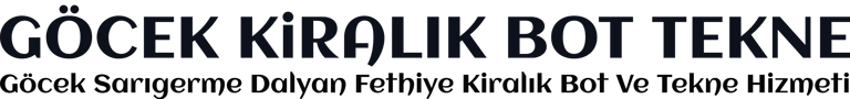 GÖCEK KİRALIK BOT TEKNE logo