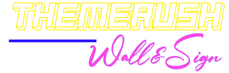 Theme Rush. Custom t-shirts logo