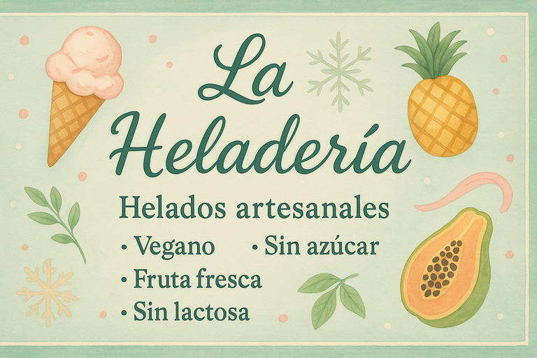 La Heladería de la Laguna logo