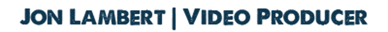Jon Lambert Video Producer logo