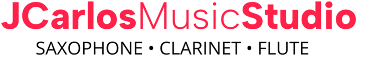 JCarlos Saxophone, Clarinet & Flute Studio logo