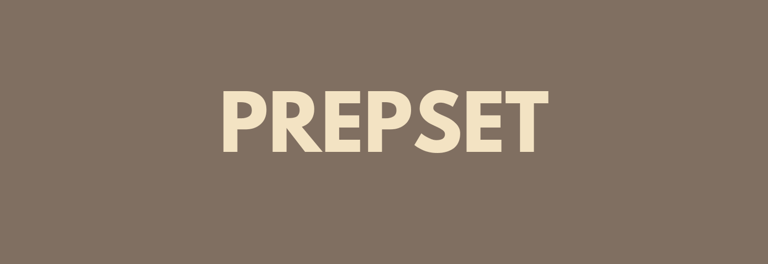 Prepset logo
