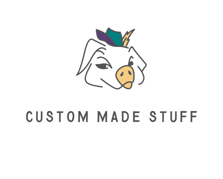 CUSTOM MADE STUFF logo