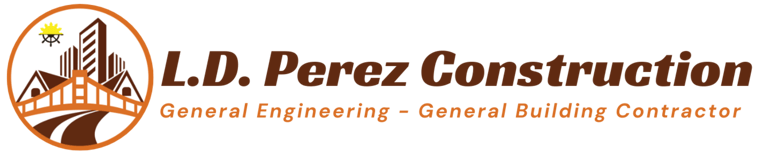 L.D. PEREZ CONSTRUCTION logo