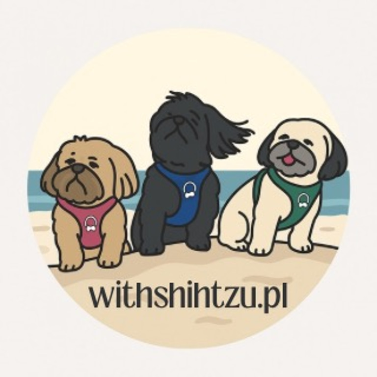 With Shih Tzu logo