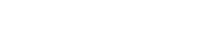 Midyat Sıra Geceleri | 0536 456 43 47 logo