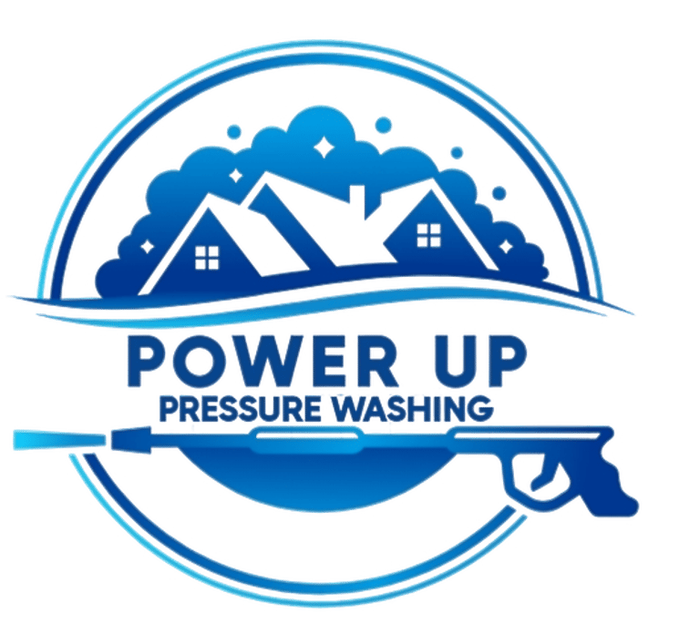 Power Up Pressure Washing logo