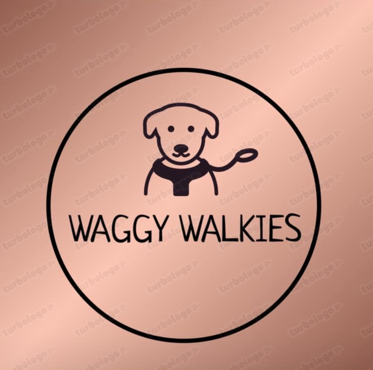 Waggy Walkies logo