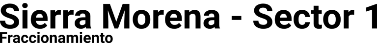 Sierra Morena logo