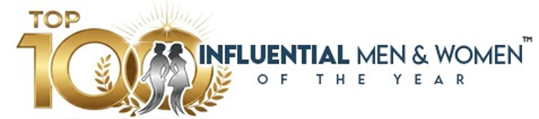 TOP 100 INFLUENTIAL MEN & WOMEN logo