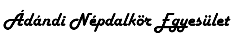 Ádándi Népdalkör Egyesület logo