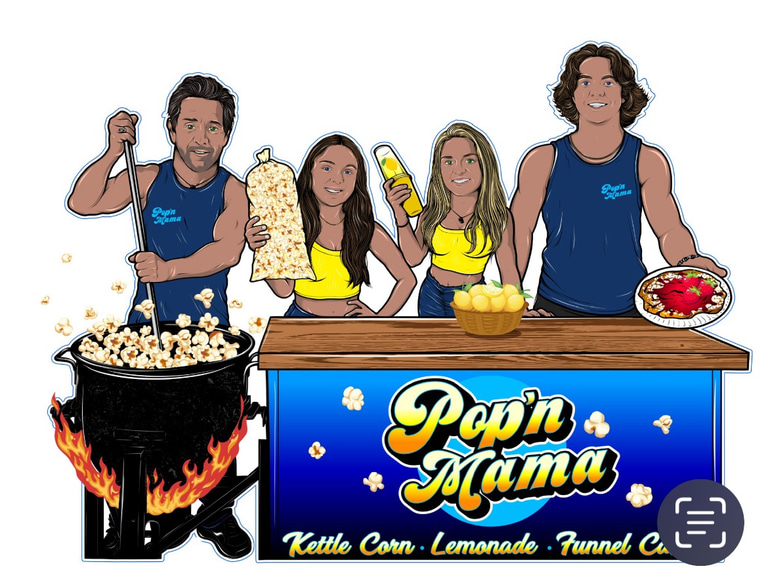 Pop’n Mama Kettle Corn logo