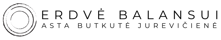 Erdvė balansui logo