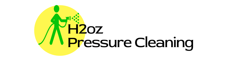 H2oz pressure cleaning logo